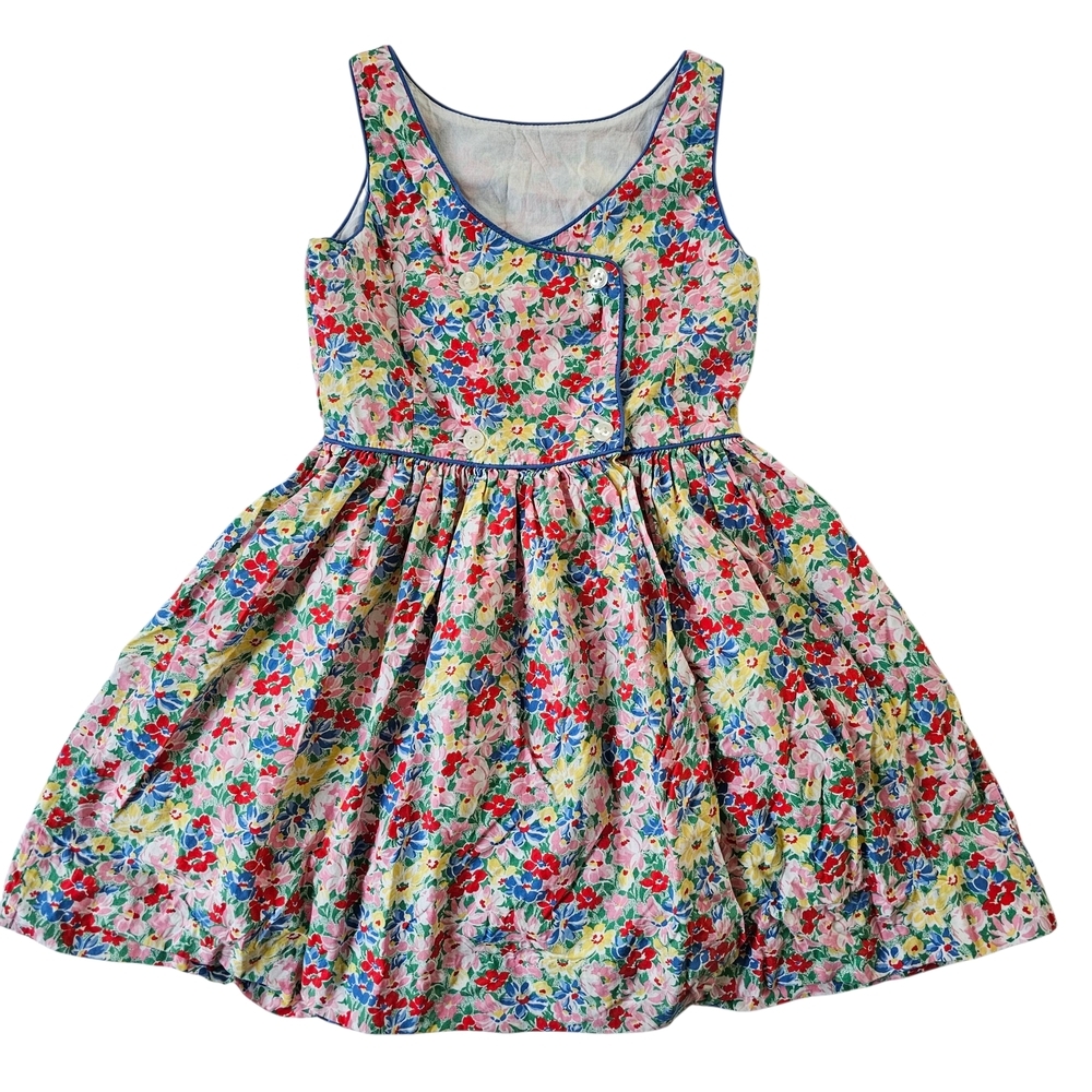 Polo by Ralph Lauren Multicolor Floral Kids Dress - Picture 2 of 6